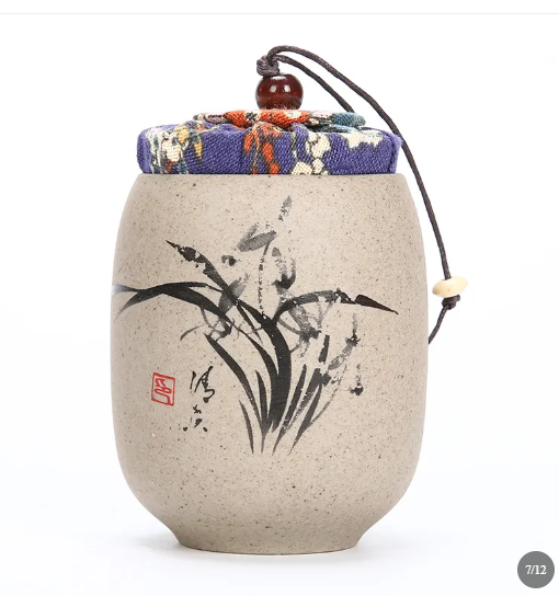 Suzannah's Kitchen Chinese Four Seasons Tea Jar