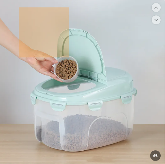 Suzannah's Kitchen Airtight Pantry Container with Pour Spout