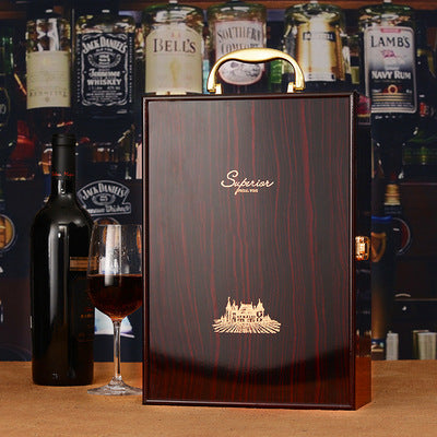 Wooden Wine Case