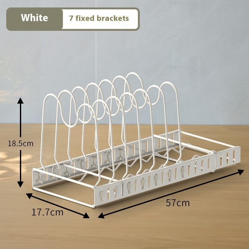 Kitchen Countertop Cookware Bakeware Storage Rack