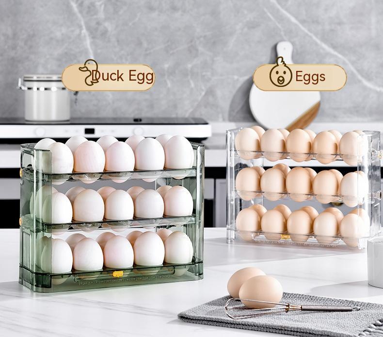 30-Egg Three Tier Storage Shelf