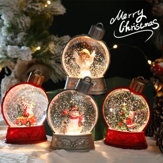 Christmas Decor: Lighted Holiday Snow Globes