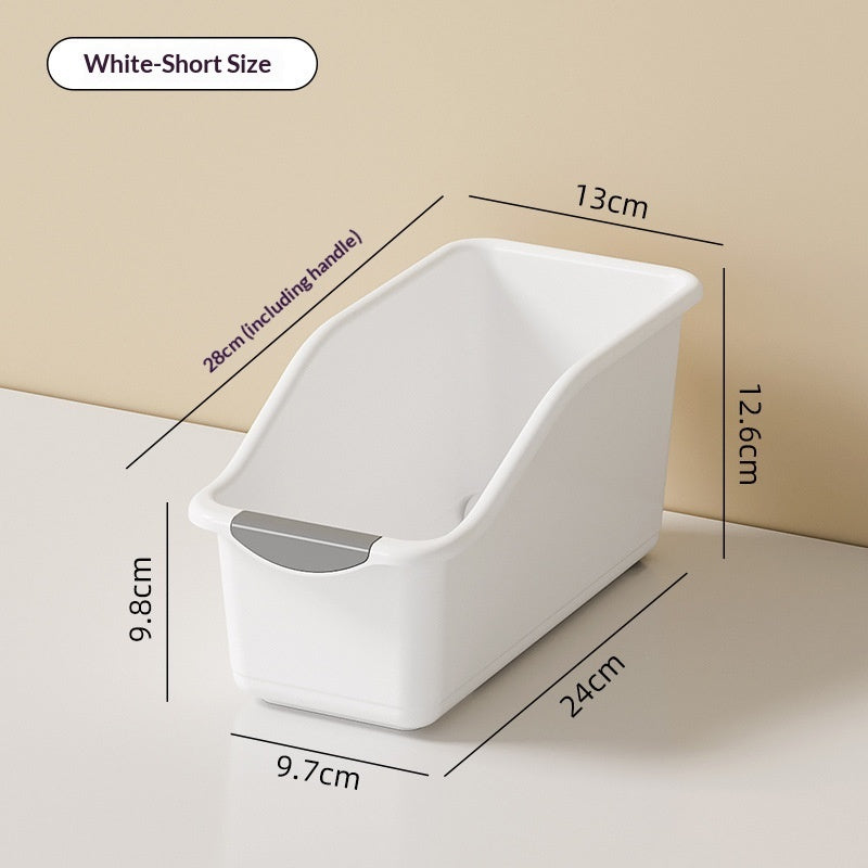 Desktop Storage Box With Wheels Under Sink Organizer For Miscellaneous Items