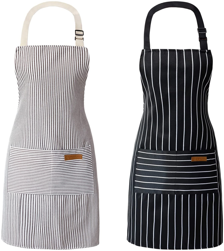 Classic Pin Stripe Apron