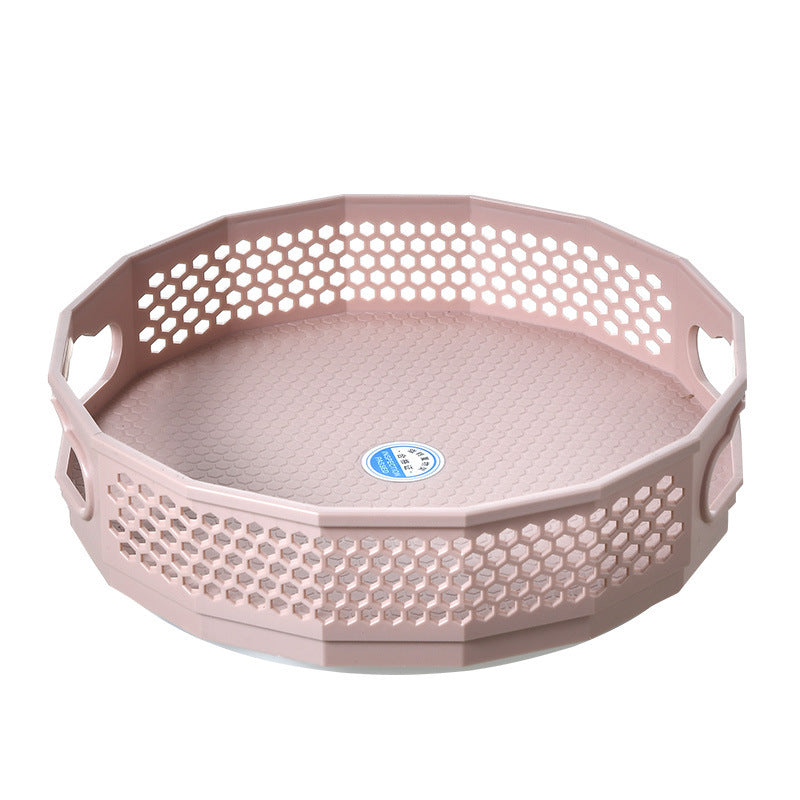 Kitchen Turntables with Perforated Wall