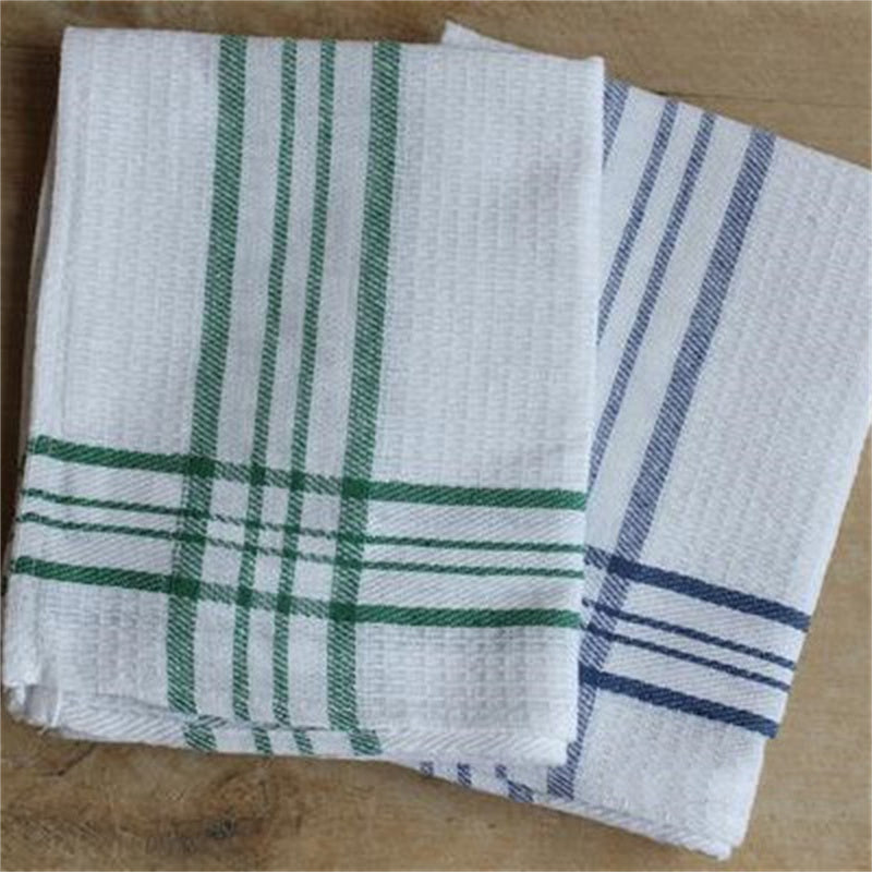 Table Linens: French Striped Cotton Tea Towel