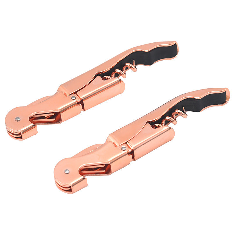 Rose Gold Plated Carbon Steel Bottle Opener