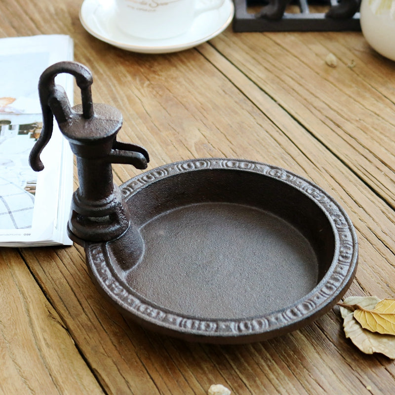 Black Iron Backyard Bird/Wildlife Accessory: Feeding Tray, Water Tray, or Bath