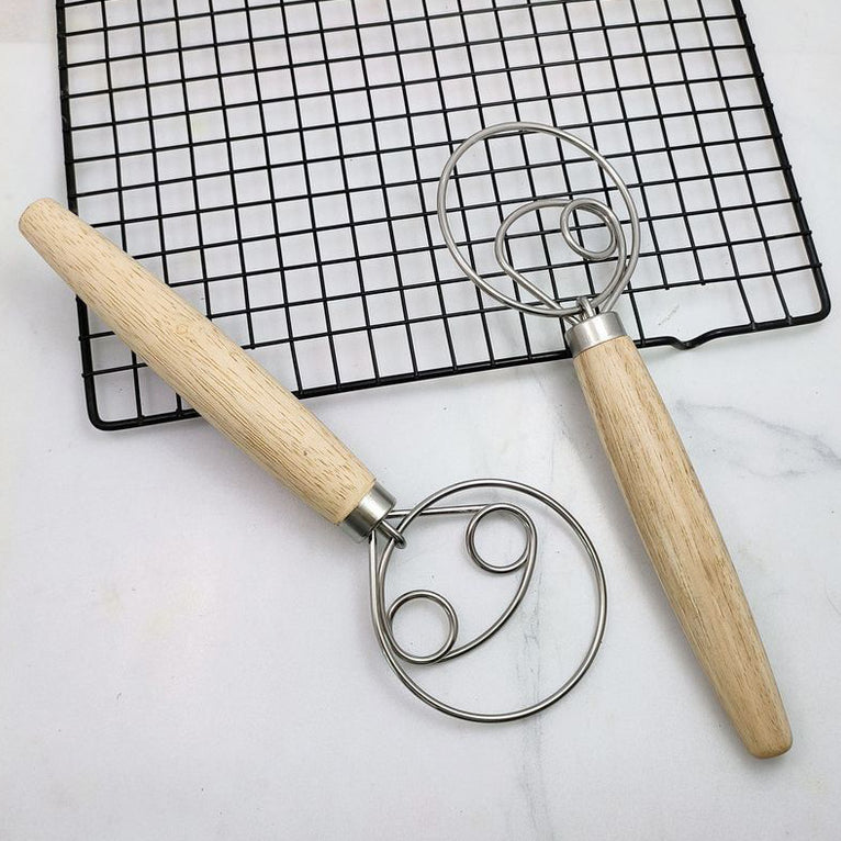 Scandinavian Dough Whisk