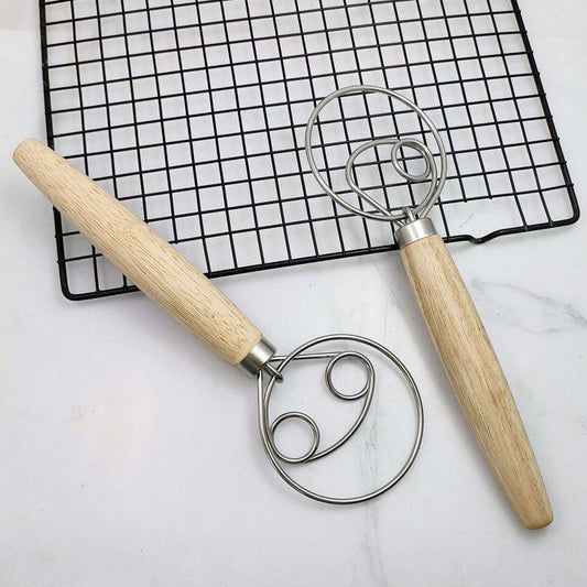 Scandinavian Dough Whisk