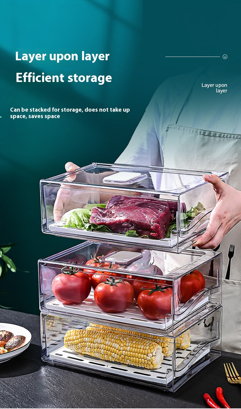 Kitchen Refrigerator Storage Drawer Crisper