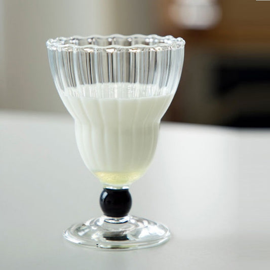 Ice Cream Parlor Milkshake Glass