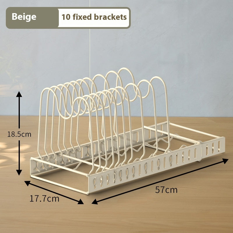 Kitchen Countertop Cookware Bakeware Storage Rack