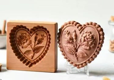 Wooden Animal, Nature, Decorative Stamp Molds