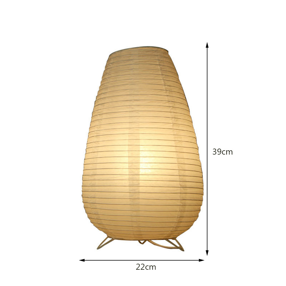 Small Rice Paper LED Table Lamp