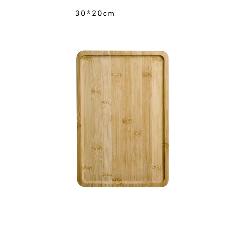 Japanese Style Bamboo Serving Tray