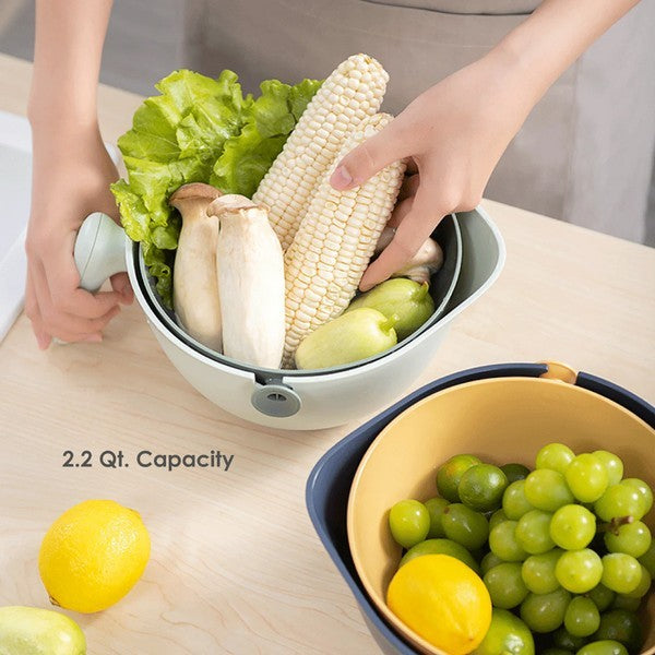 Kitchenware: Rotating Colander & Bowl Set