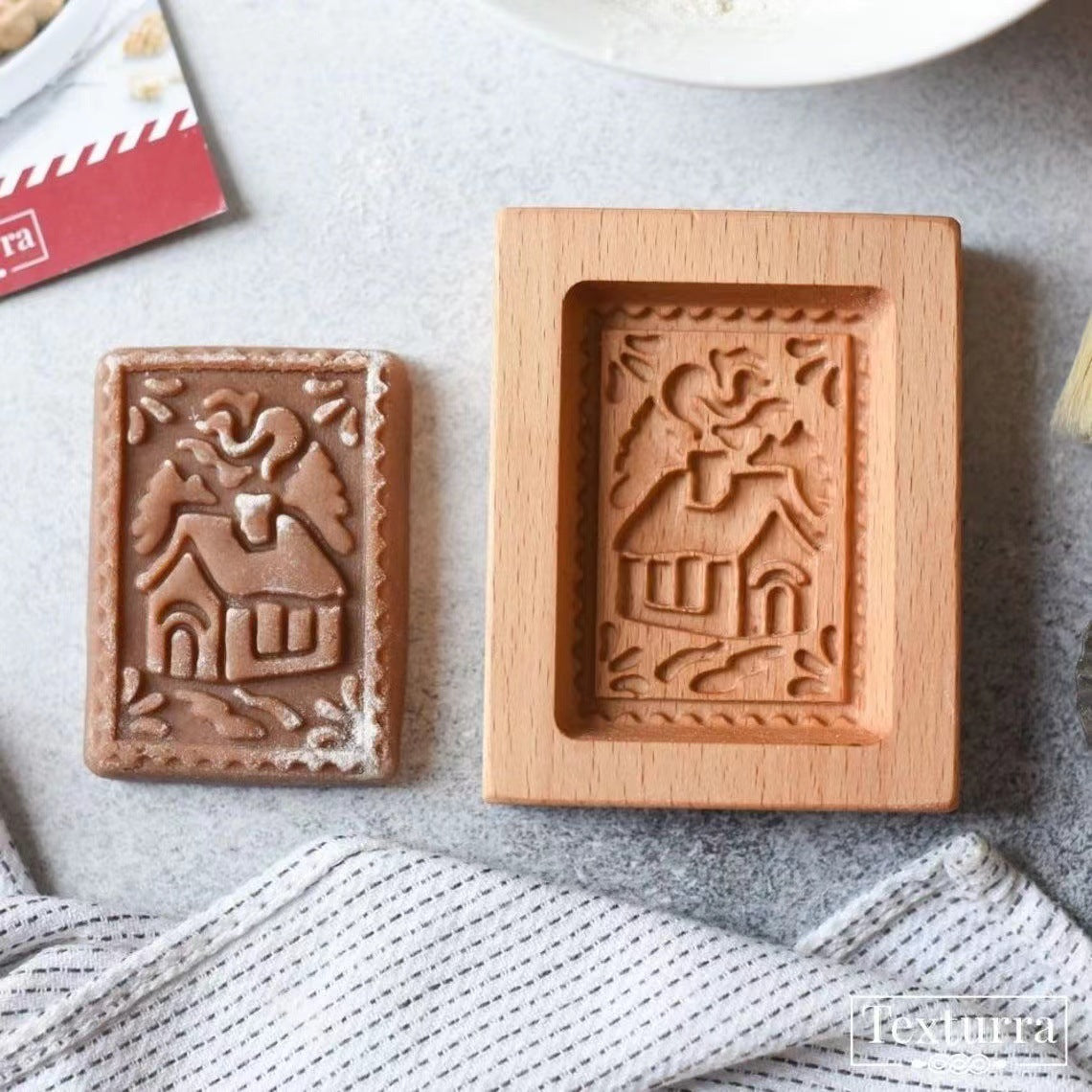 Wooden Animal, Nature, Decorative Stamp Molds