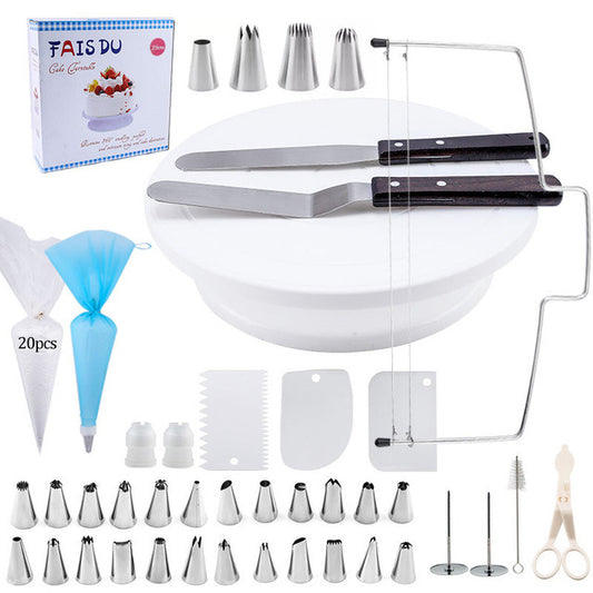 62PC Cake Decorating Piping Set