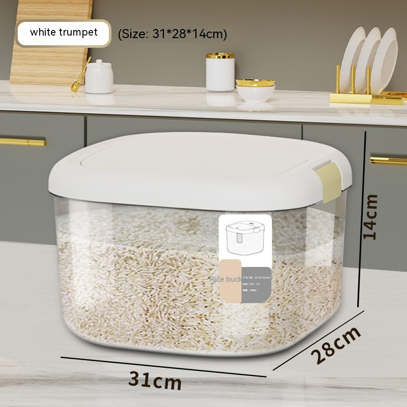 Dry Food/Grain Storage Bin w Flip Lid