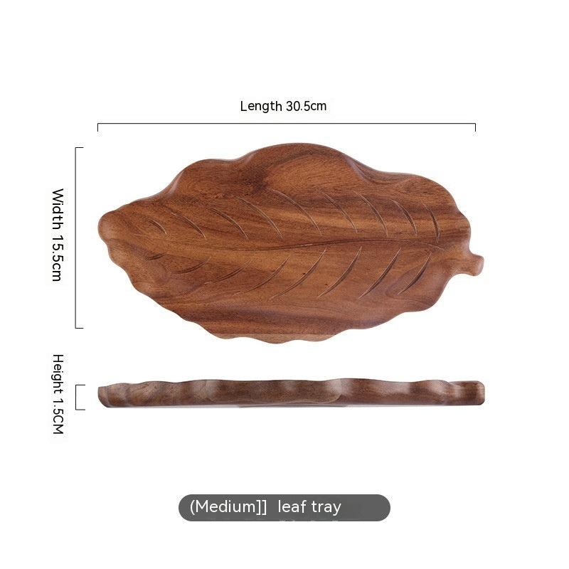 Solid Wood Leaf Tray-1