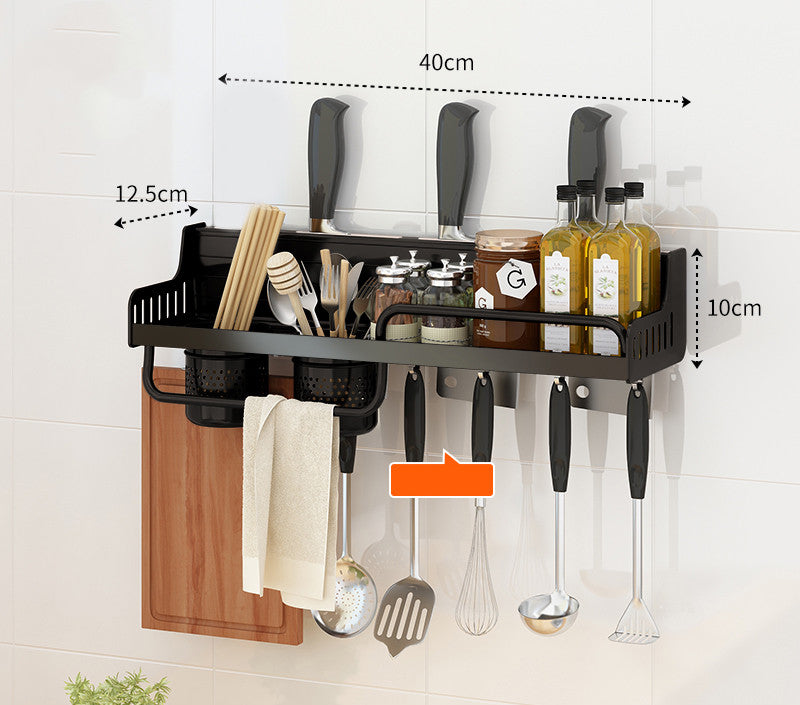 Kitchen Wall Mount Shelf Rack