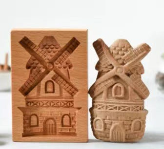 Wooden Animal, Nature, Decorative Stamp Molds