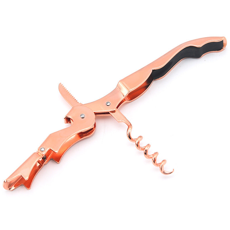 Rose Gold Plated Carbon Steel Bottle Opener