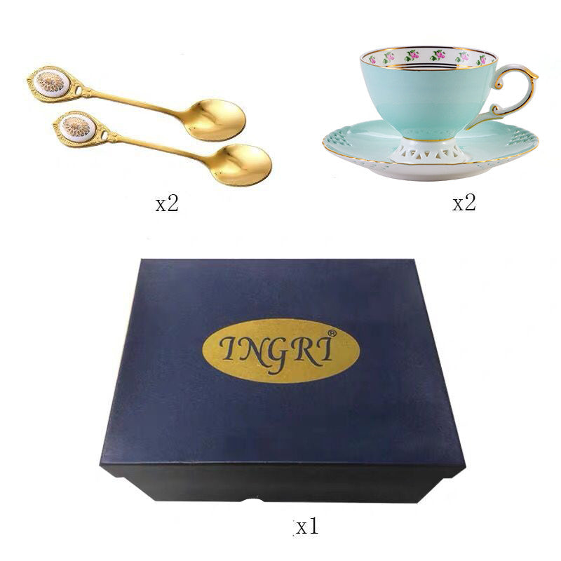 European Bone China Tea & Dessert Sets