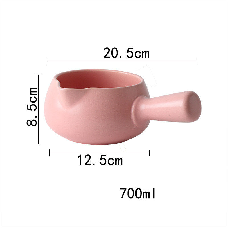 Mini Ceramic Milk Pot