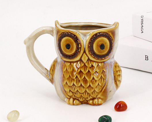 Ceramic Owl Mug