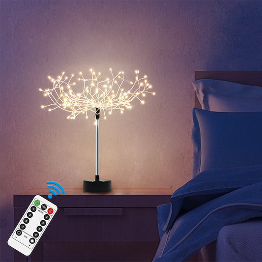 Fairy Light Tree Table Lamp with Remote