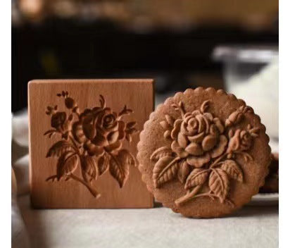 Wooden Animal, Nature, Decorative Stamp Molds