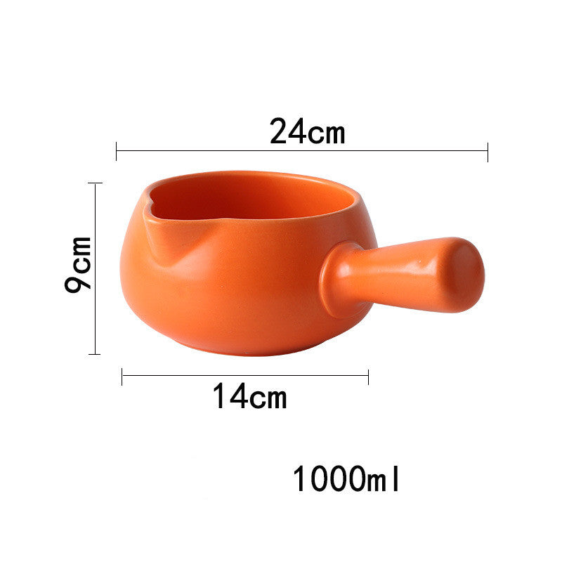 Mini Ceramic Milk Pot