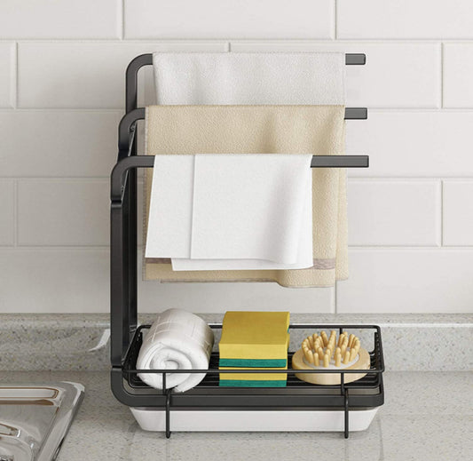 Kitchen Sink Countertop Cleaning Organizer