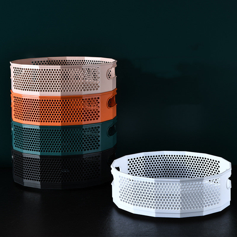 Kitchen Turntables with Perforated Wall