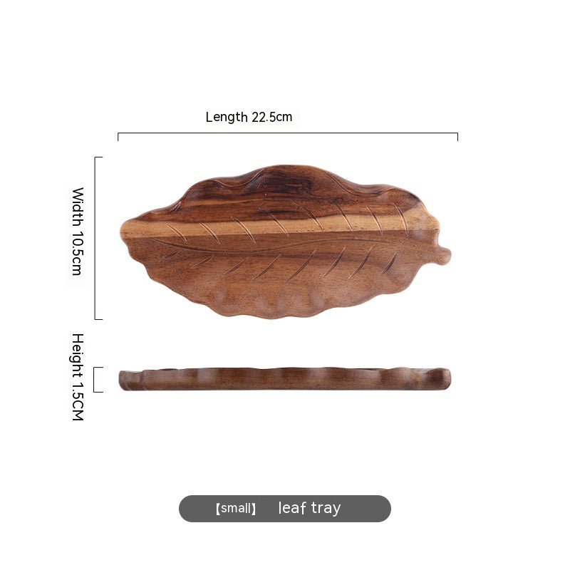 Solid Wood Leaf Tray-1