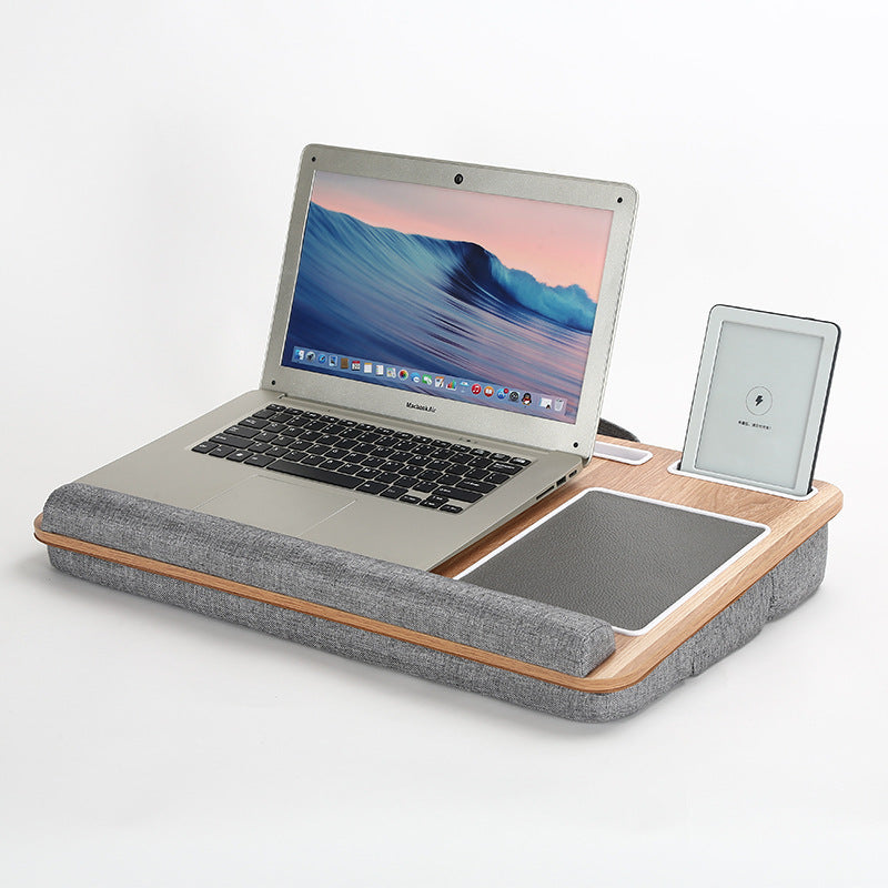 Laptop Lap Desk with Integrated Necessities