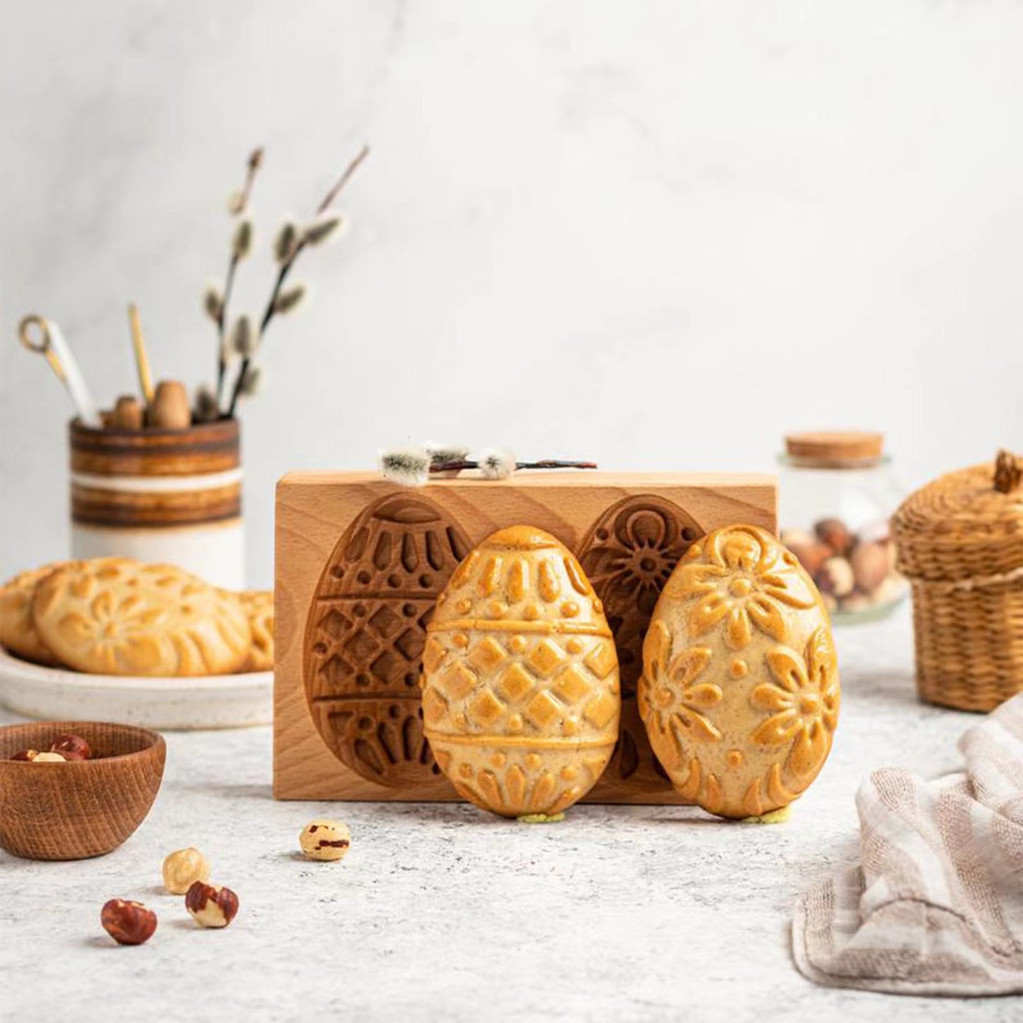 Wooden Animal, Nature, Decorative Stamp Molds