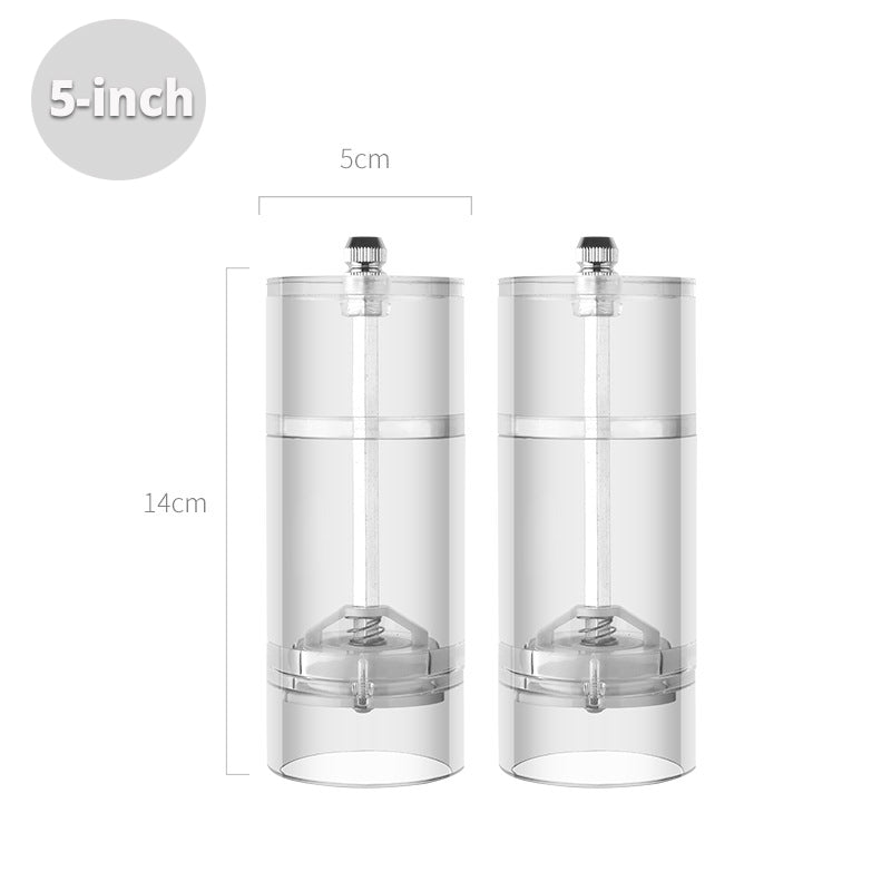 Acrylic Salt & Pepper Grinders