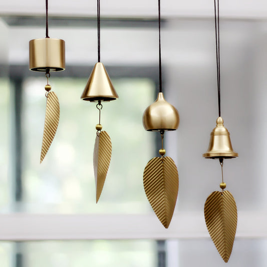 Japanese Copper Leaf Wind Chime