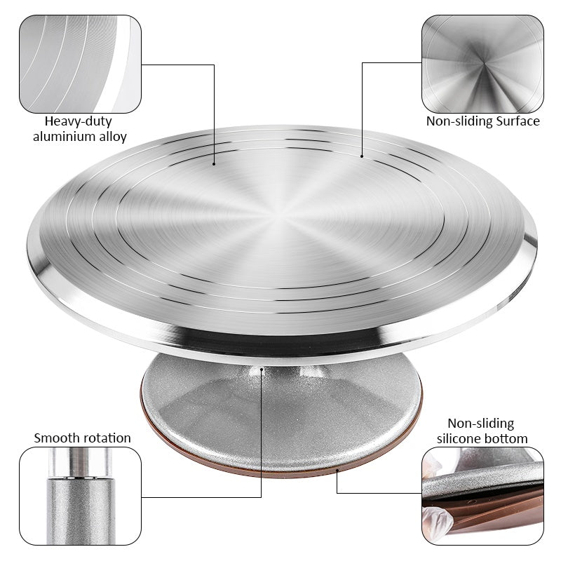 Cake Decorating Turntable-Aluminum Alloy