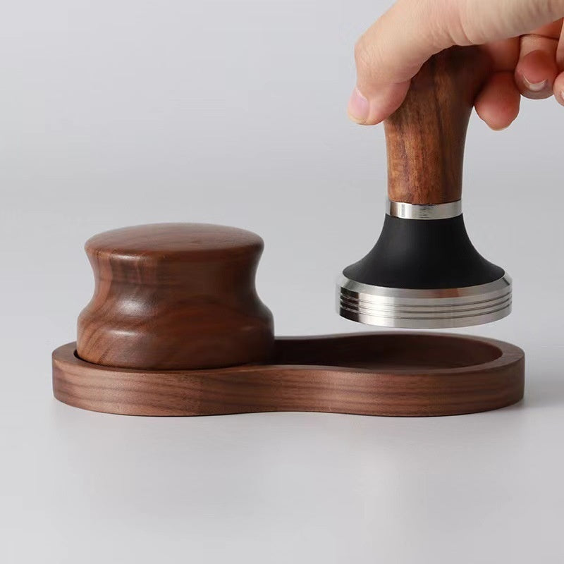 Walnut Coffee Tamper Tray