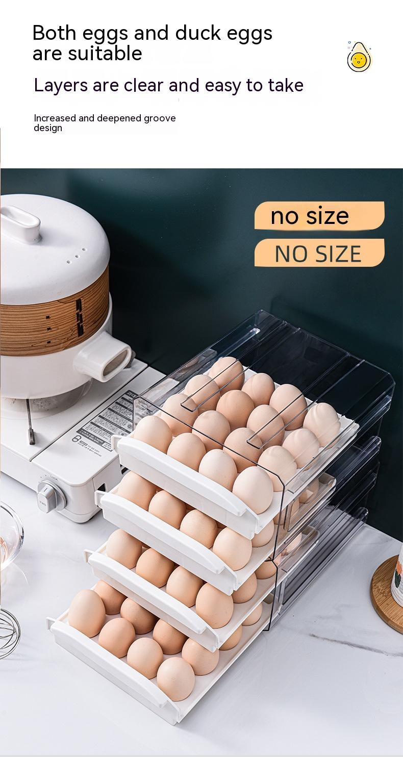 32 Egg Stackable Pull-Out Egg Crates