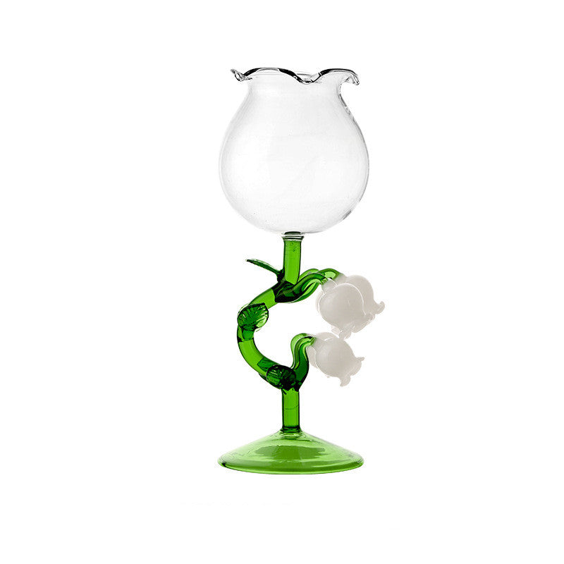 Bell Orchid Glass Tea Set