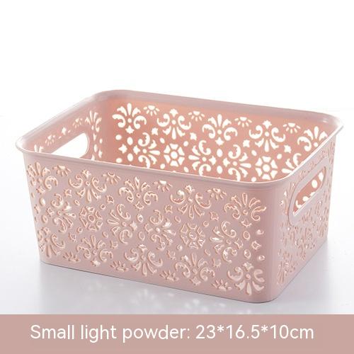 Woven Plastic Storage Baskets