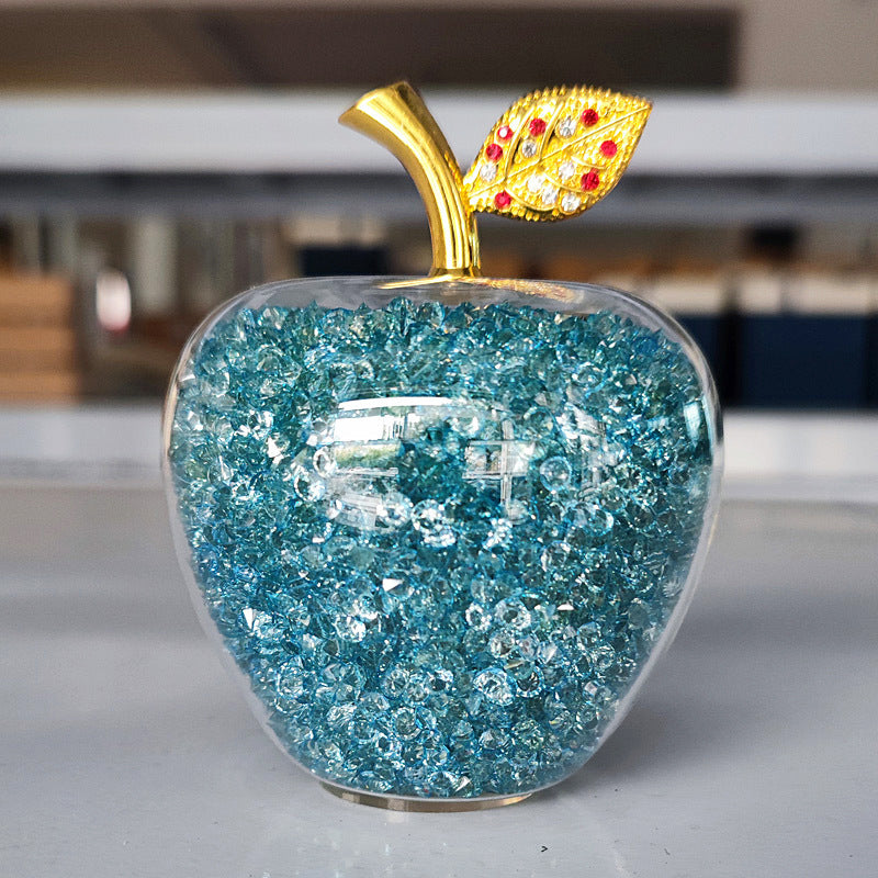 Crystal Apple Ornaments