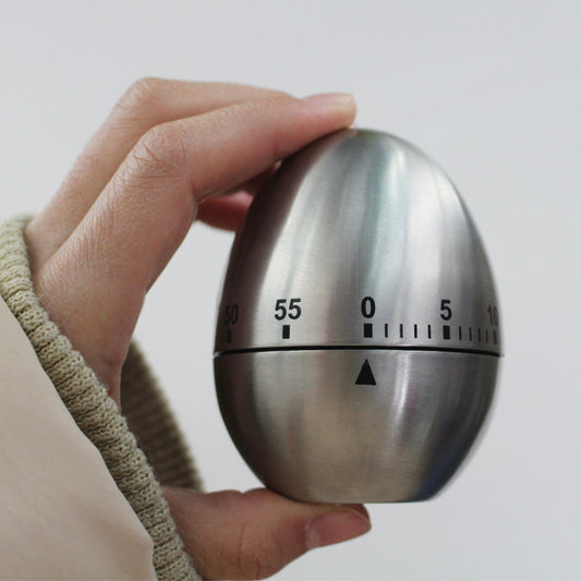 Kitchenware:  Stainless Steel Egg Timer