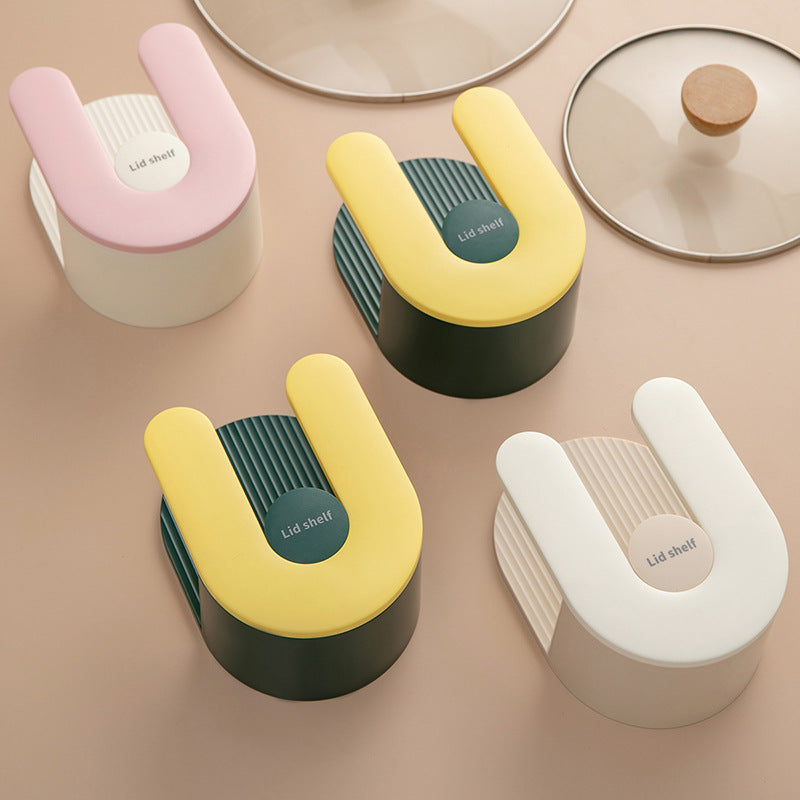 Wall-Mount Pot Lid Rack