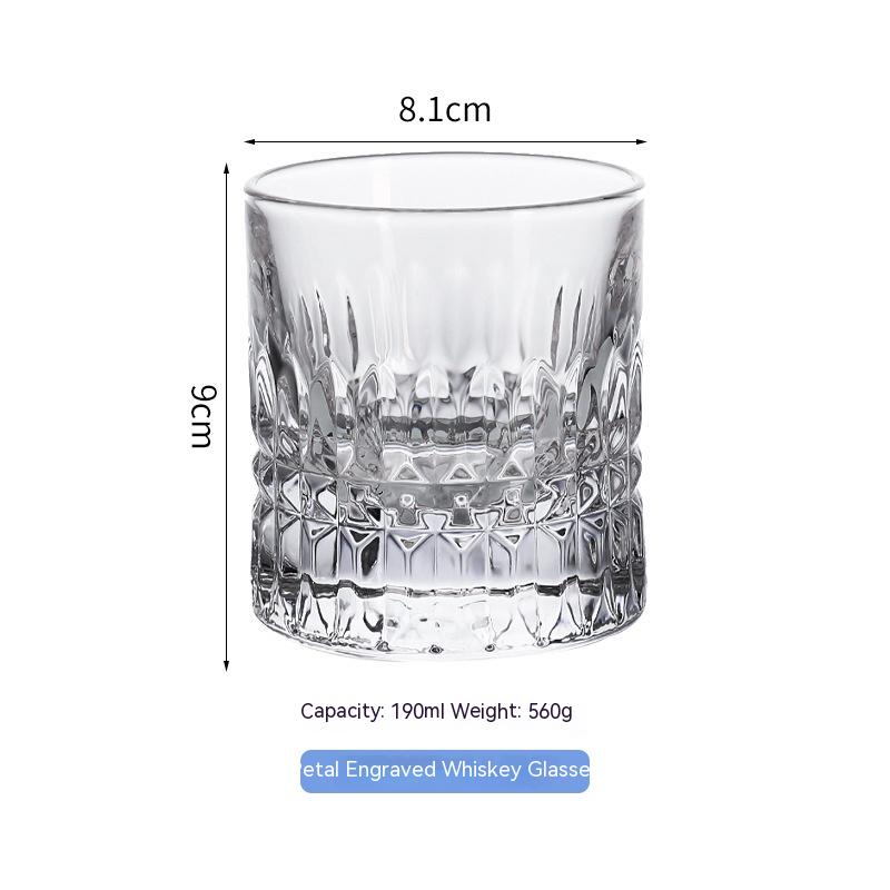 Cut-Crystal Whisky Glass